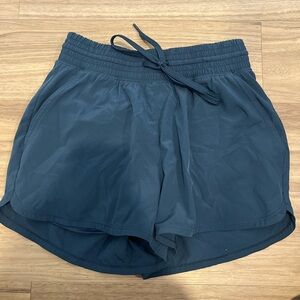 Abercrombie & Fitch Dark Blue Athletic Shorts